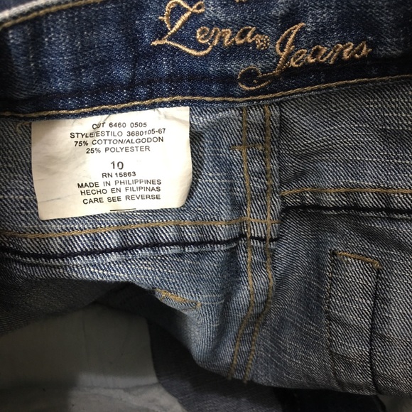 Zena Jeans Women Denim Short Size 10 - Picture 9 of 10